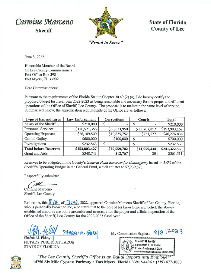 approved budget example image