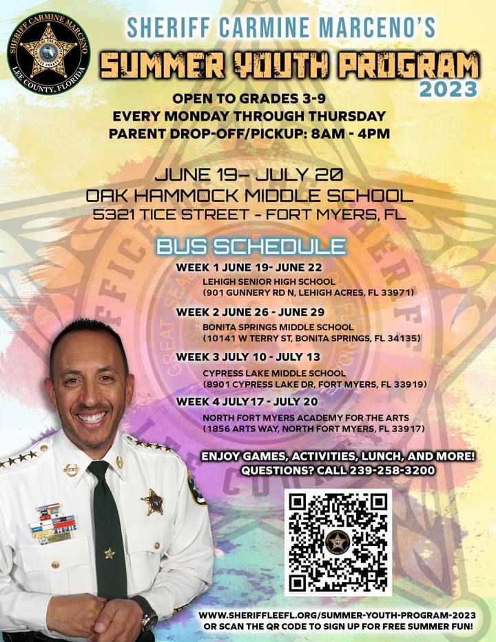 Summer Youth Program - Lee County Sheriff's Office