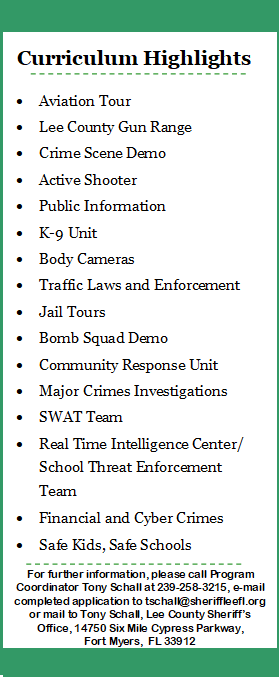 curriculum highlights