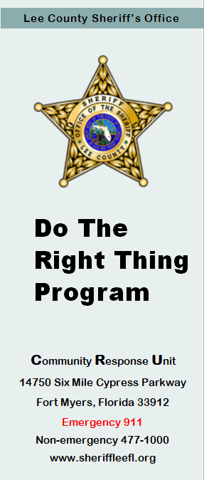Do the right thing program