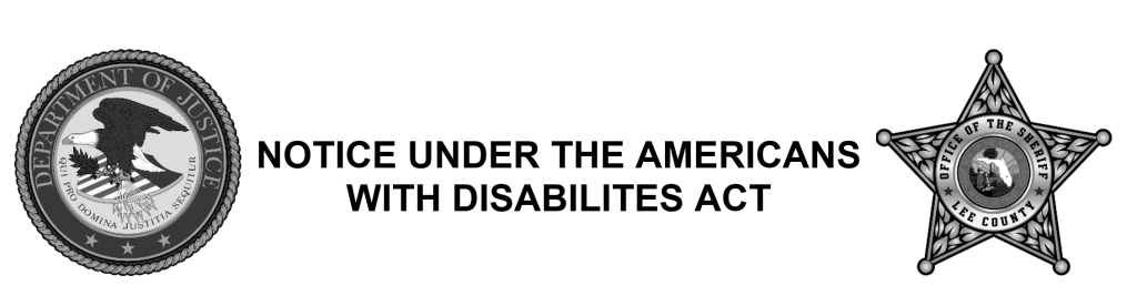 Notice under the Americans with Disabilities Act