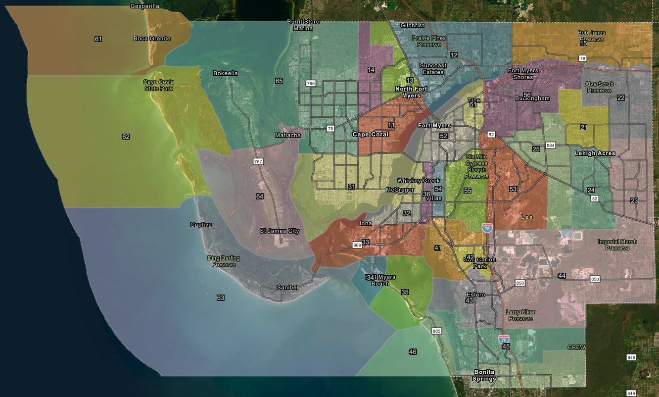 a map of precincts