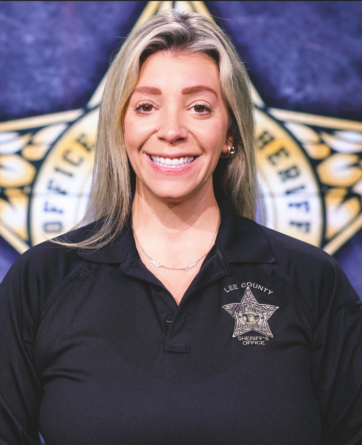 a woman smiling for the camera