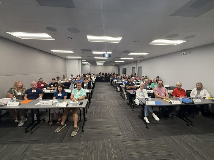 people attending citizens academy
