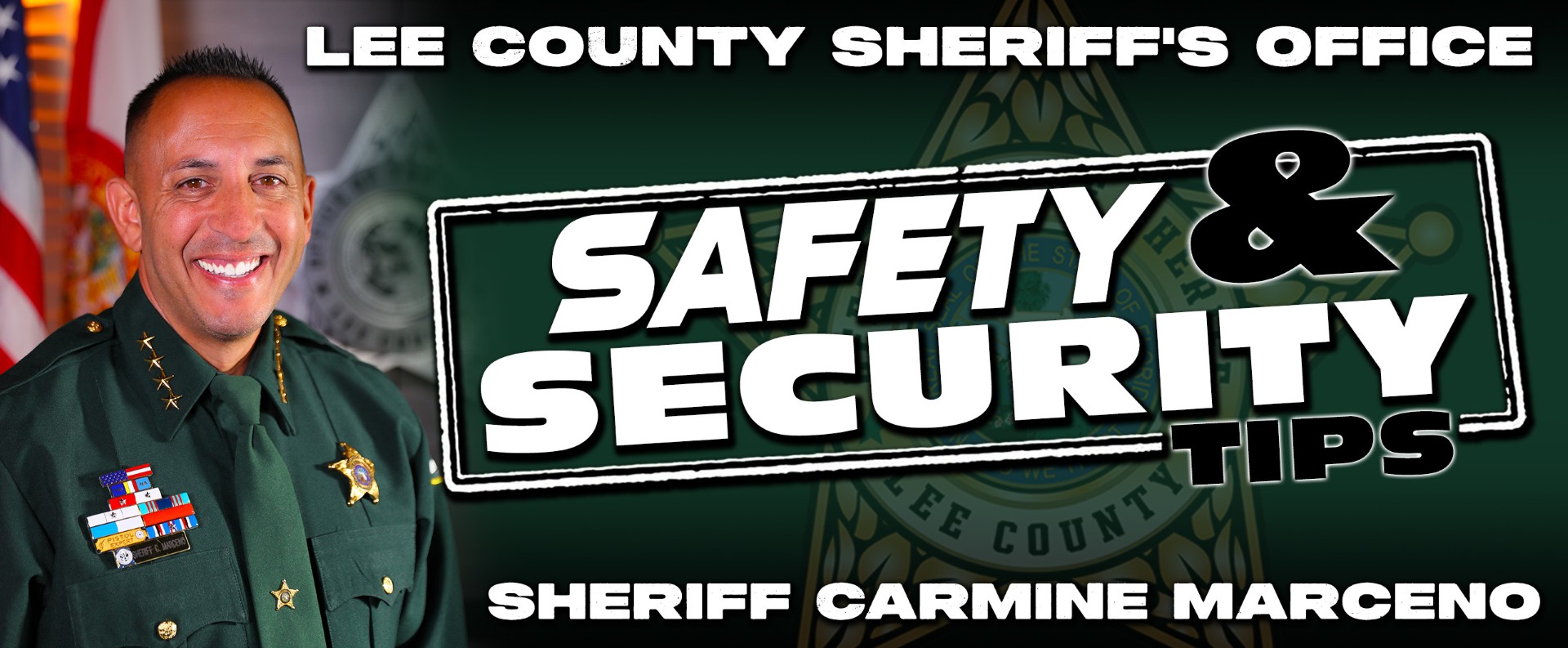 SHERIFF CARMINE MARCENO'S MAY SAFETY & SECURITY TIP: SAFE LIVING